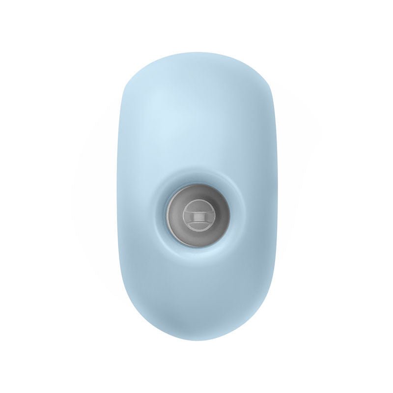 Satisfyer - sugar rush - blue clitoral suction stimulator - Product front view  | Flirty Bay